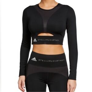 Adidas by Stella McCartney Train Crop L/S top